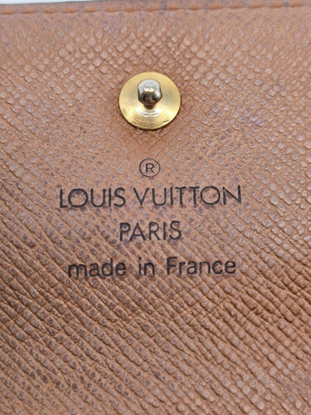 Authentic Louis Vuitton Monogram Canvas Compact Flap Snap Wallet Brown LV - Picture 14 of 16